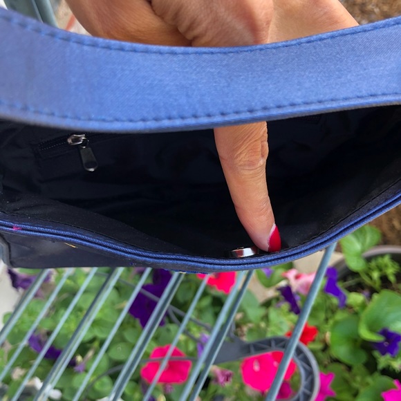 Girls blue purse evening bag - Picture 5 of 7